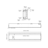 Thumbnail for EcoSmart Fire - Switch 96 Electric Fireplace