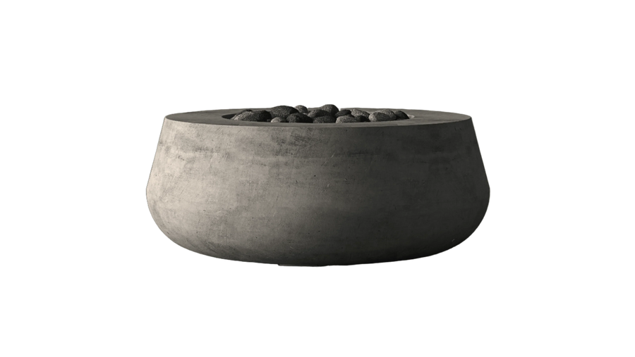 Prism Hardscapes - Oasis Round Concrete Fire Bowl - Fire Pit Stock