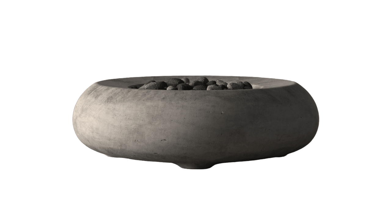 Prism Hardscapes - Pietra Round Concrete Fire Bowl - Fire Pit Stock