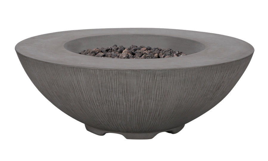 PyroMania Fire - Shangri-La Round Concrete Fire Pit Bowl - Fire Pit Stock