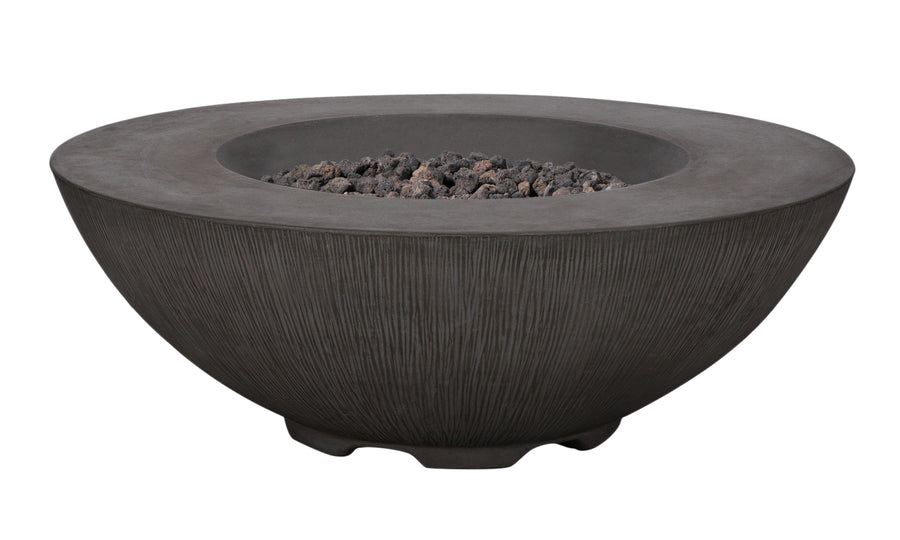 PyroMania Fire - Shangri-La Round Concrete Fire Pit Bowl - Fire Pit Stock