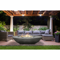 Thumbnail for Prism Hardscapes - Ovale Round Concrete Fire Bowl - Fire Pit Stock