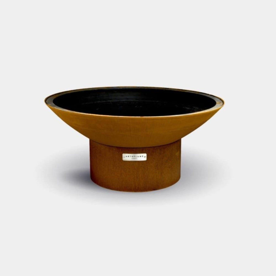 Arteflame 40" Fire Pit Low Round Base - Fire Pit Stock
