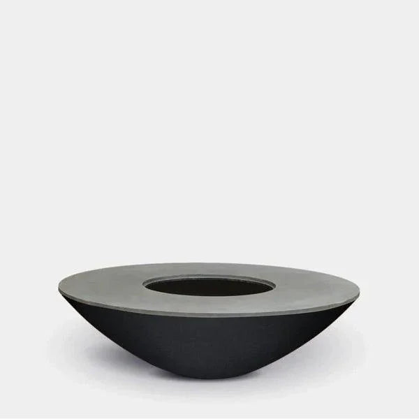 Arteflame - Classic 40" Black Label Fire Bowl with Cooktop - Fire Pit Stock