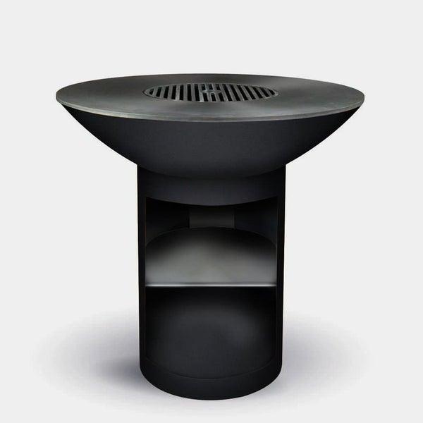 Arteflame - Classic 40" Black Label Tall Round Base with Storage - Fire Pit Stock