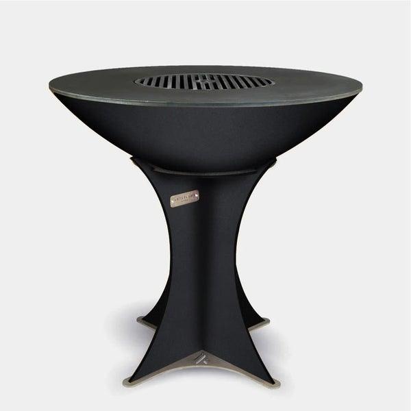 Arteflame - Classic 40" Black Label with Tall Euro Base - Fire Pit Stock