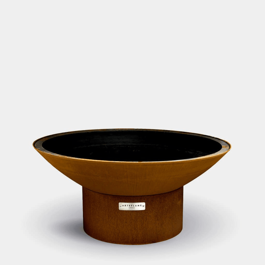 Arteflame Classic 40" Grill - Low Round Base - Fire Pit Stock