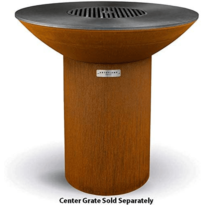 Arteflame Classic 40" Grill - Tall Round Base - Fire Pit Stock