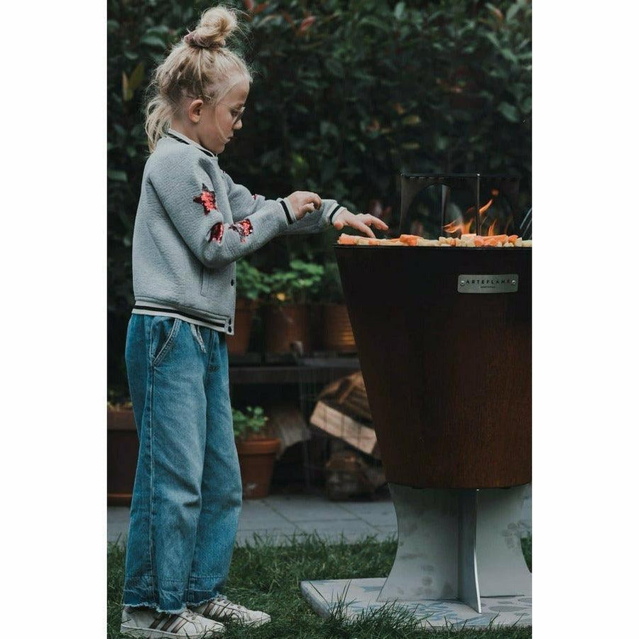 Arteflame - One Series 20" Black Label Grill - Fire Pit Stock