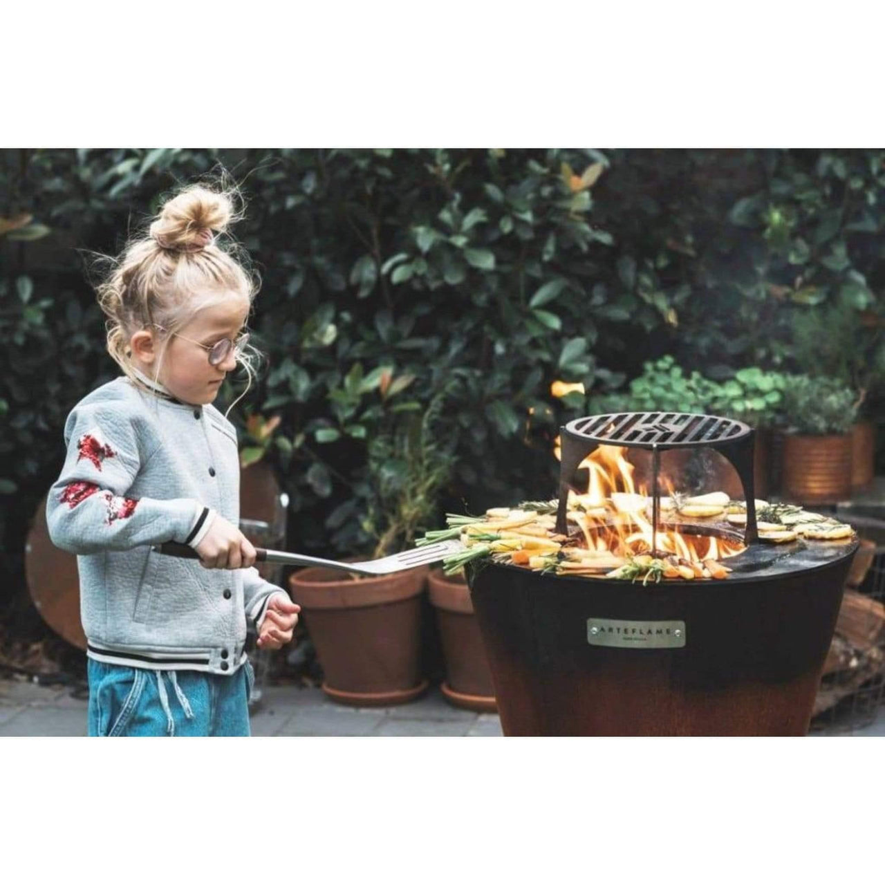 Arteflame One Series 20" Grill - Fire Pit Stock