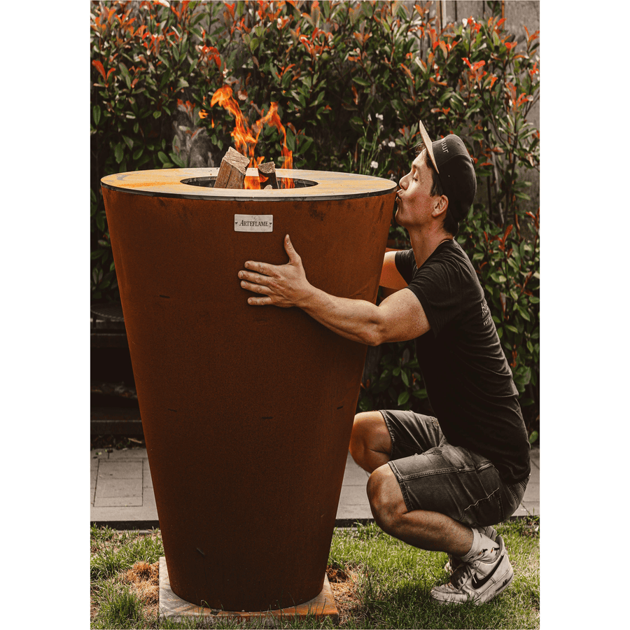 Arteflame One Series 40" Grill - Fire Pit Stock