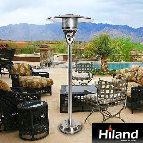 AZ Patio Heaters 85" Natural Gas Outdoor Patio Heater - Fire Pit Stock