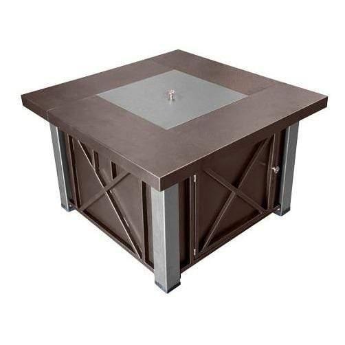 AZ Patio Heaters Decorative Fire Pit With Lid - Fire Pit Stock