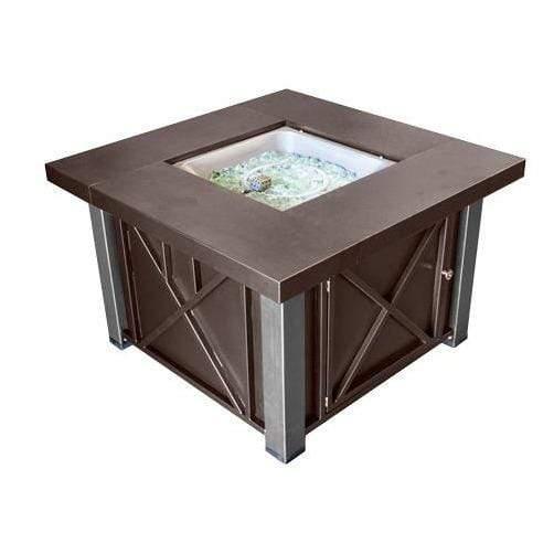 AZ Patio Heaters Decorative Fire Pit With Lid - Fire Pit Stock
