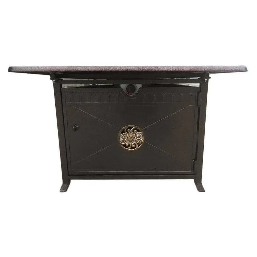 AZ Patio Heaters Decorative Firepit with Scroll Design - Fire Pit Stock