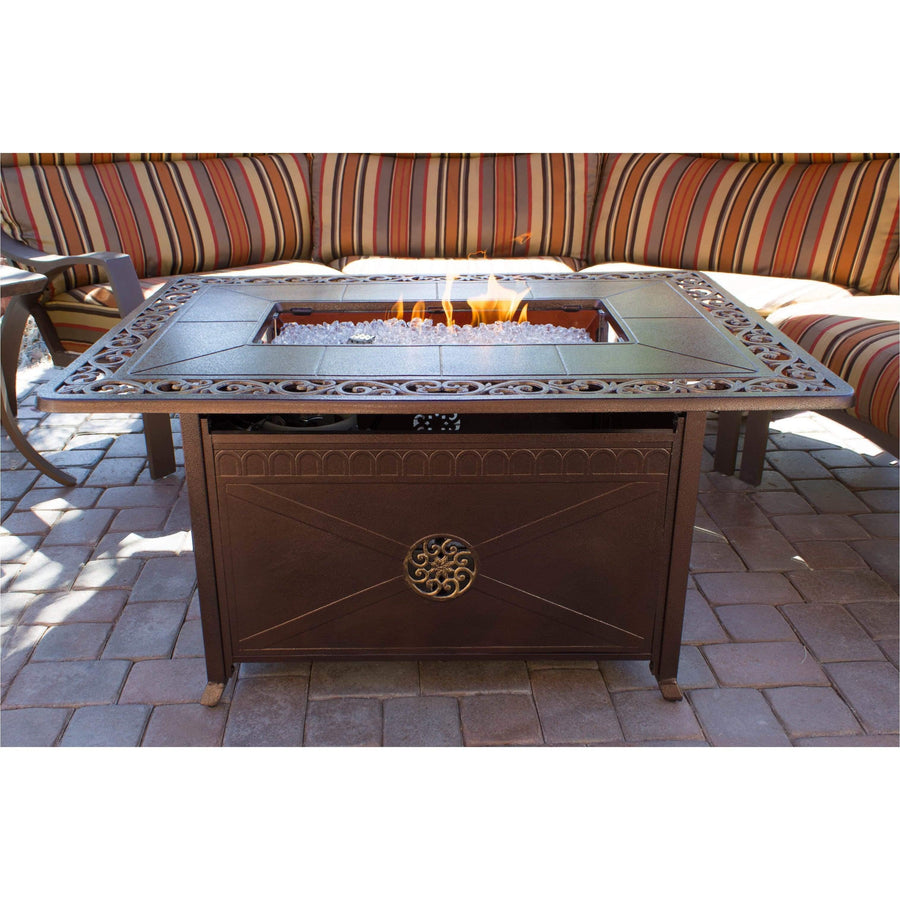 AZ Patio Heaters Decorative Firepit with Scroll Design - Fire Pit Stock