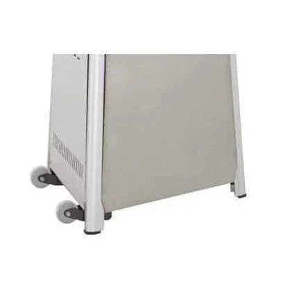 AZ Patio Heaters Hiland Tall Commercial Triangle Glass Tube Heater - Fire Pit Stock