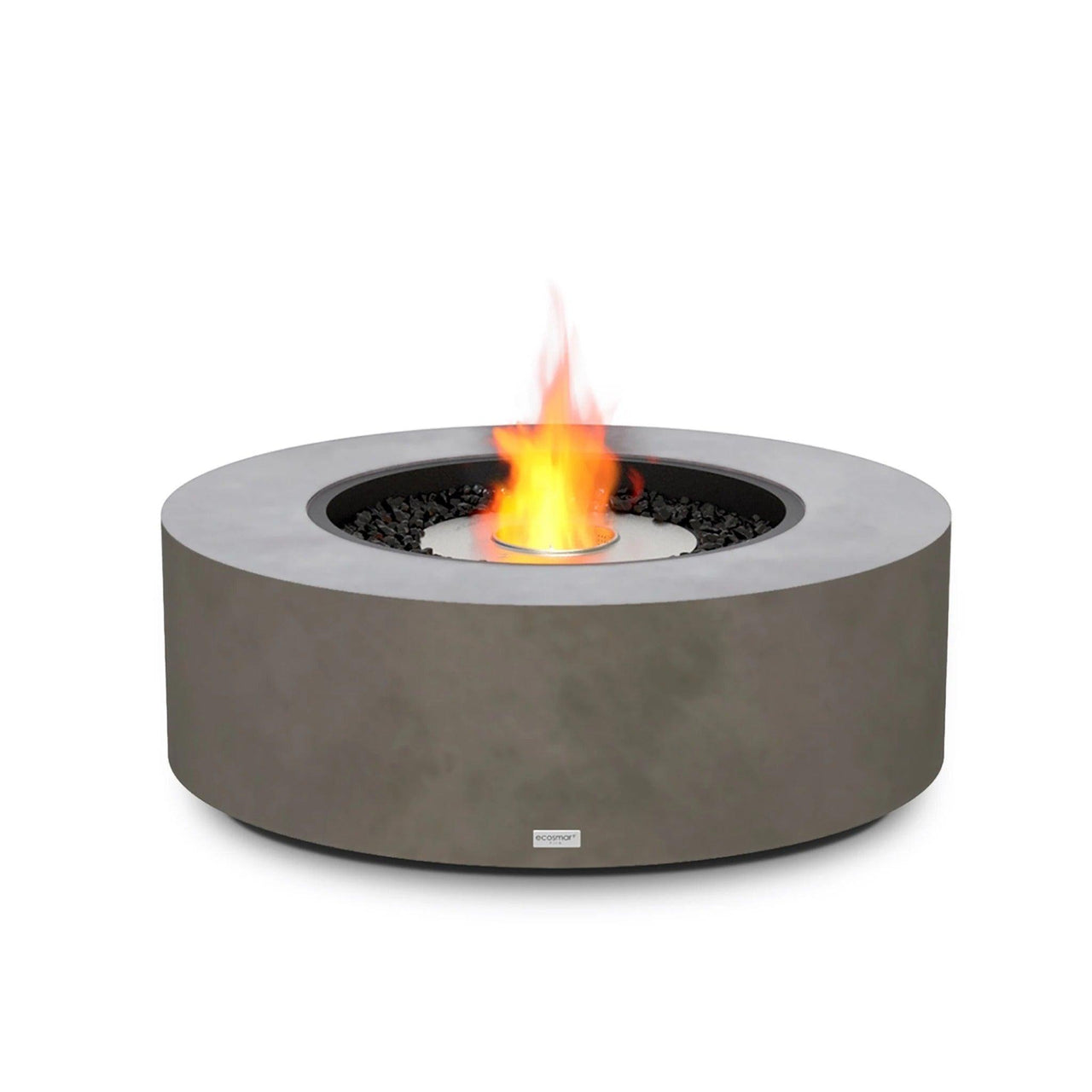 EcoSmart Fire - Ark 40" Round Concrete Fire Pit Table - Fire Pit Stock