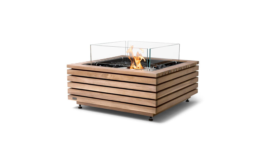 EcoSmart Fire - Base 30" Square Concrete Fire Pit Table - Fire Pit Stock