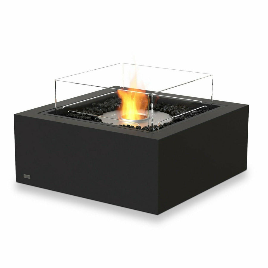 EcoSmart Fire - Base 30" Square Concrete Fire Pit Table - Fire Pit Stock