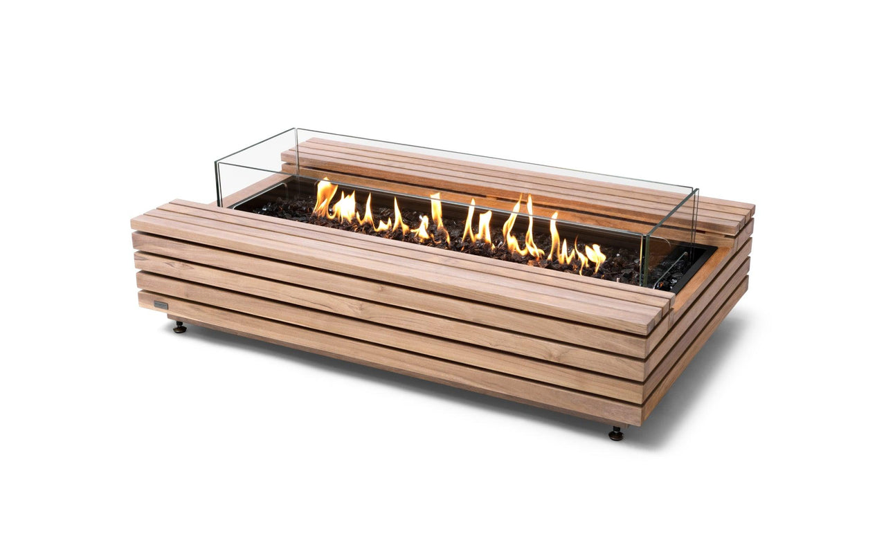 EcoSmart Fire - Cosmo 50" Rectangular Concrete Fire Pit Table - Fire Pit Stock