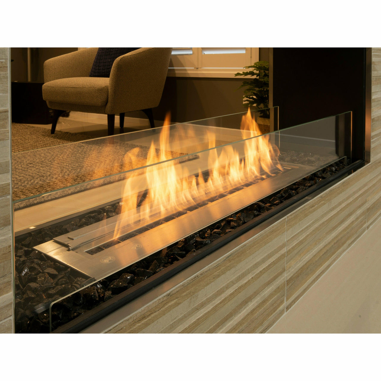 EcoSmart Fire - Flex 140BX1/BX2 Double Sided Fireplace Insert - Fire Pit Stock