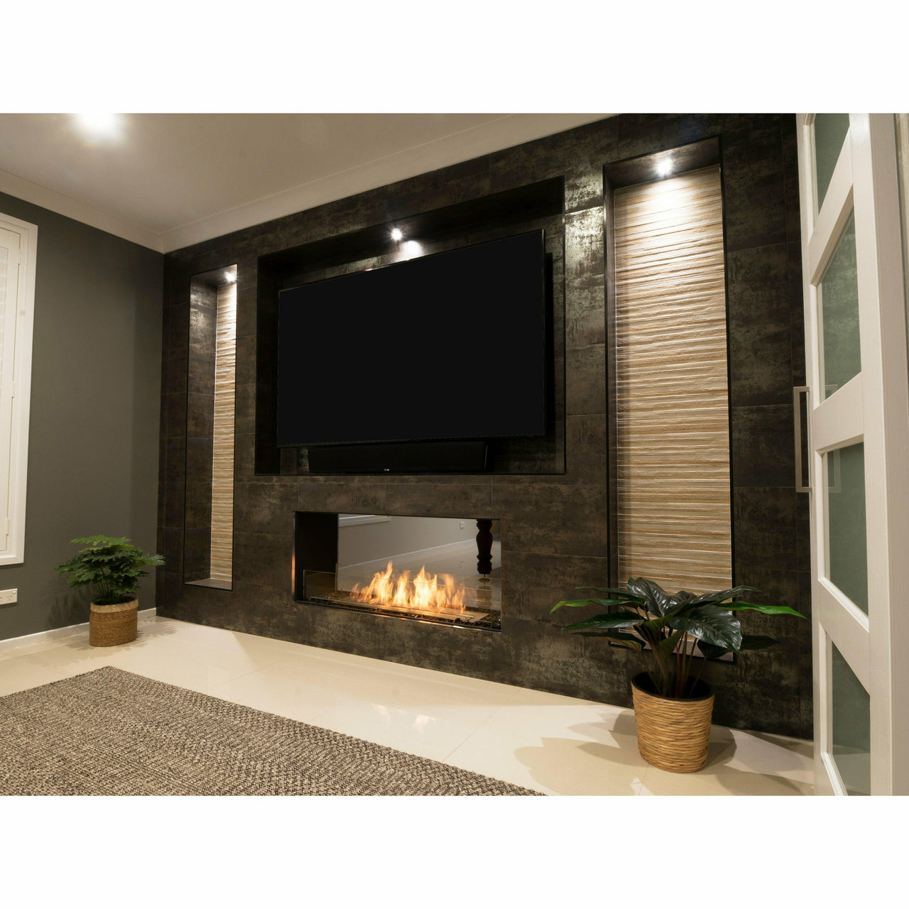 EcoSmart Fire - Flex 50DB Double Sided Fireplace Insert - Fire Pit Stock