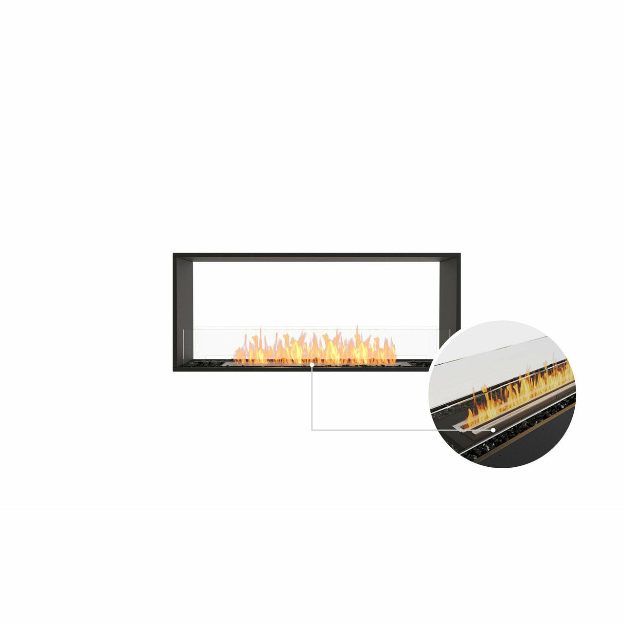 EcoSmart Fire - Flex 50DB Double Sided Fireplace Insert - Fire Pit Stock