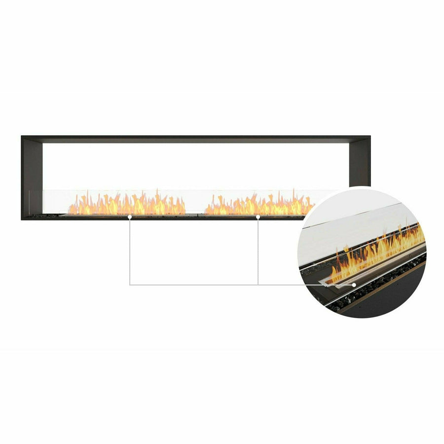 EcoSmart Fire - Flex 86DB/BX1/BX2 Double Sided Fireplace Insert - Fire Pit Stock