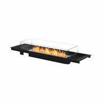 Thumbnail for EcoSmart Fire - Linear Curved Fireplace Grate 65
