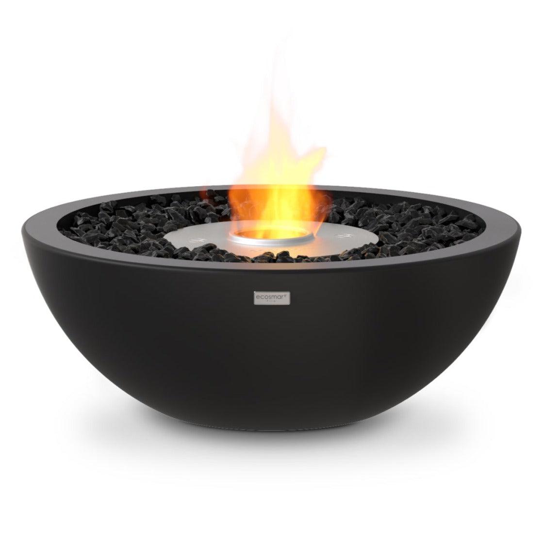 EcoSmart Fire - Mix 600 Bioethanol Round Concrete Fire Pit Bowl ESF.O.MX6 - Fire Pit Stock