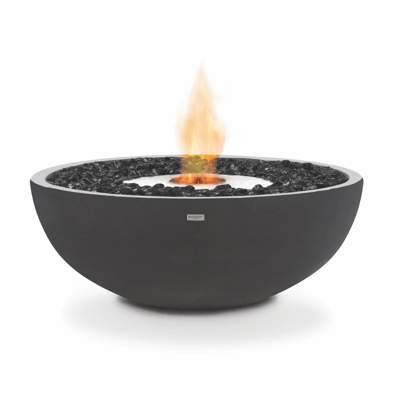 EcoSmart Fire - Mix 850 Bioethanol Round Concrete Fire Pit Bowl ESF.O.MX8 - Fire Pit Stock