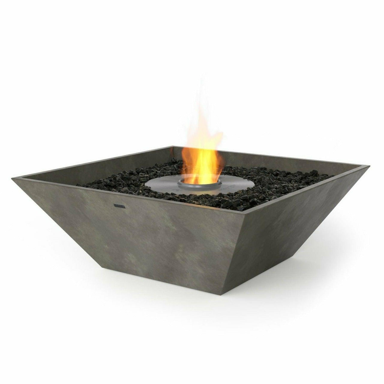 EcoSmart Fire - Nova 850 Square Concrete Fire Pit Bowl - Fire Pit Stock