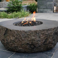 Thumbnail for Elementi - Boulder Round Concrete Fire Pit Table OFG110 - Fire Pit Stock