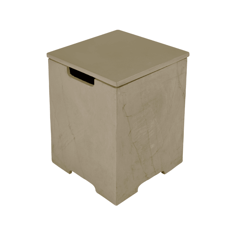 Elementi Plus - Square Concrete Tank Cover - ONB403SG/SL/SY - Fire Pit Stock