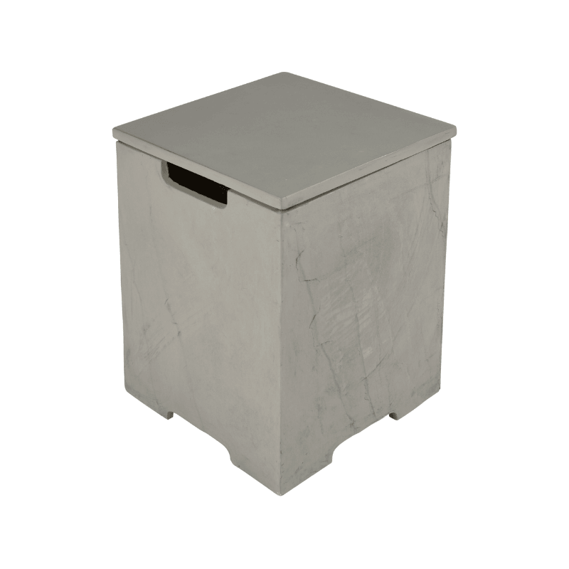 Elementi Plus - Square Concrete Tank Cover - ONB403SG/SL/SY - Fire Pit Stock