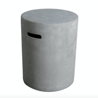 Thumbnail for Elementi - Round Concrete Propane Tank Cover ONB01-102 - Fire Pit Stock