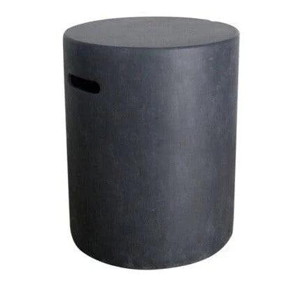 Elementi - Round Concrete Propane Tank Cover ONB01-102 - Fire Pit Stock