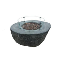 Thumbnail for Elementi - Wind Screen Accessory for Lunar and Fiery Rock Fire Tables OFG101-WS - Fire Pit Stock