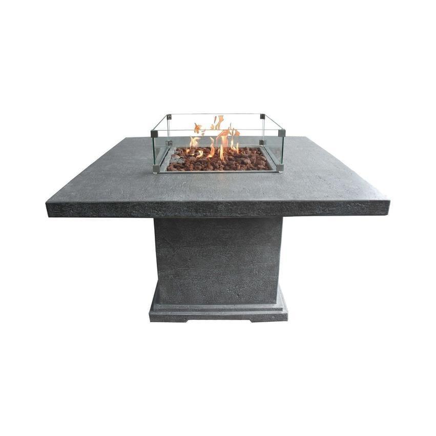 Elementi - Wind Screen Accessory for Manhattan, Birmingham, and Naples Fire Table OFG103-WS - Fire Pit Stock