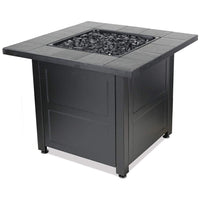 Thumbnail for Endless Summer LP Gas Outdoor Fire Table W/ Stamped Tile Design - GAD1499M - Fire Pit Stock