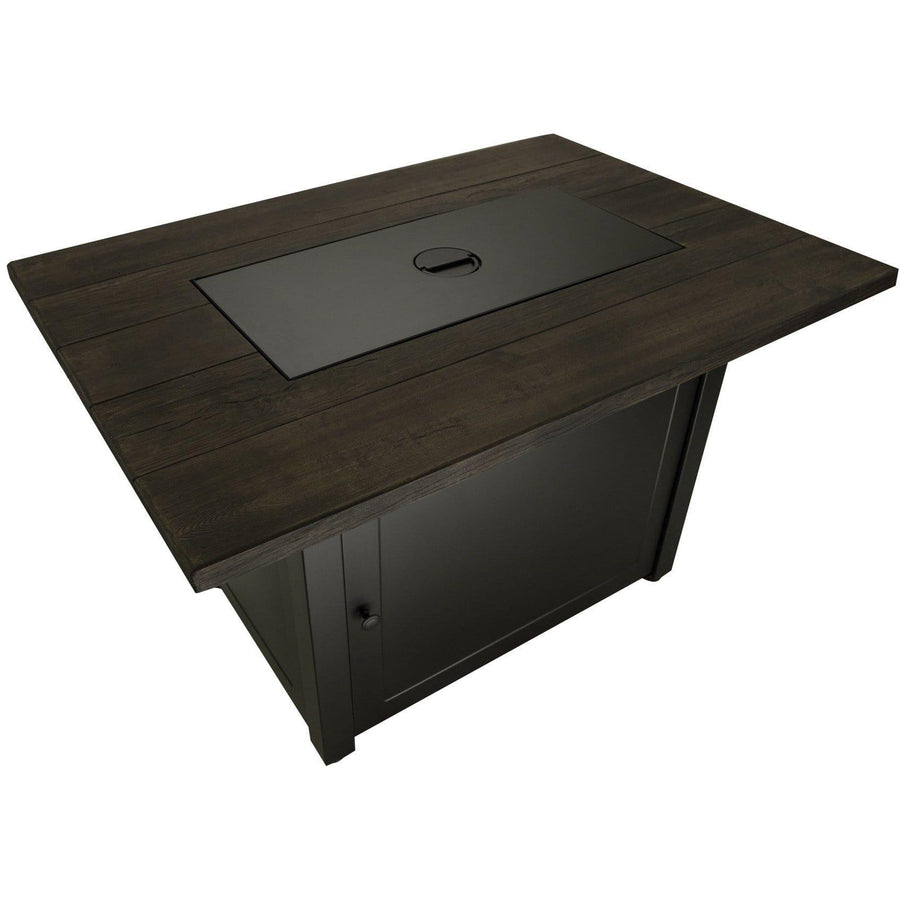 Endless Summer The Marc, 40 x 28 Rectangular Gas Outdoor Fire Pit - GAD17107ES - Fire Pit Stock