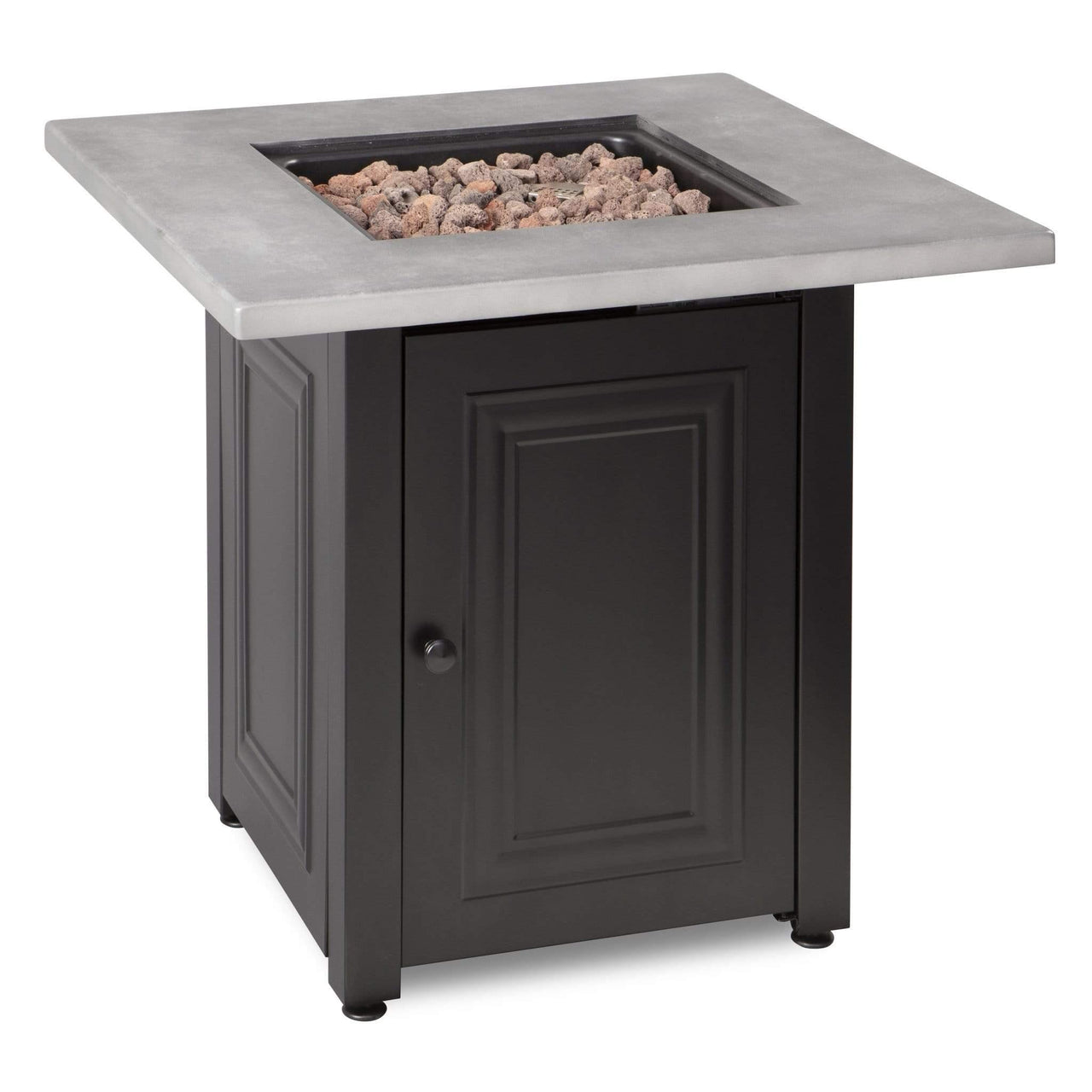 Endless Summer The Wakefield, LP Gas Outdoor Fire Pit with Concrete Resin Mantel - GAD15410M - Fire Pit Stock