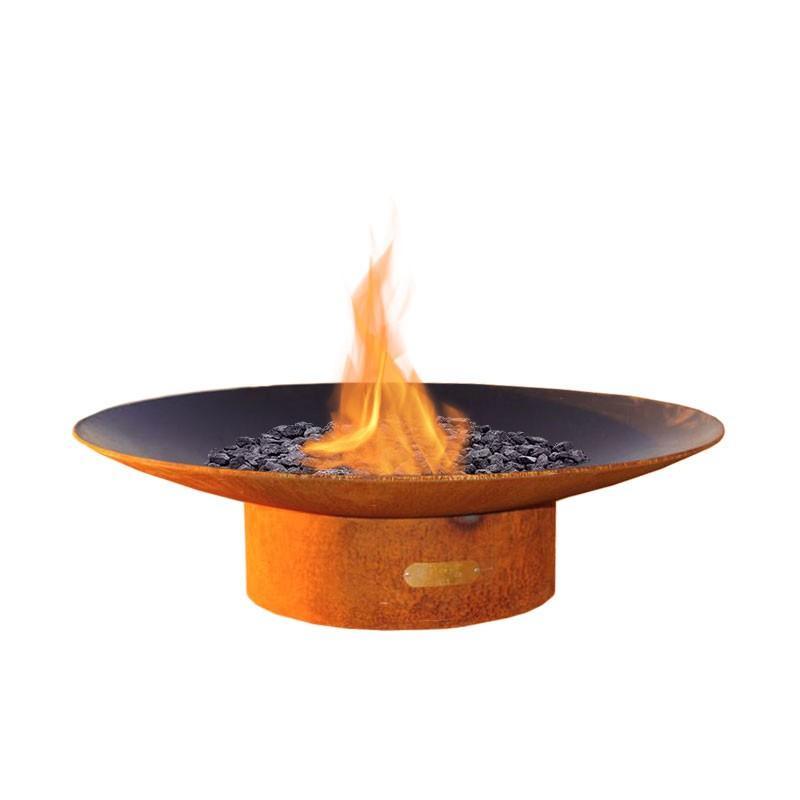 Fire Pit Art - Asia 60" Carbon Steel Fire Pit - Fire Pit Stock