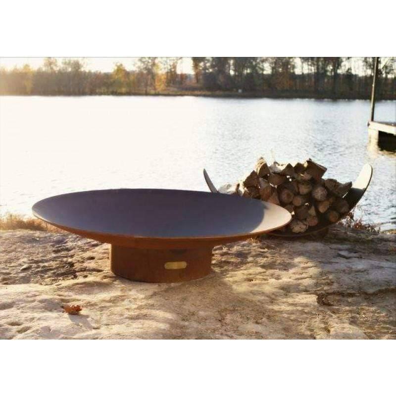 Fire Pit Art - Asia 60" Carbon Steel Fire Pit - Fire Pit Stock