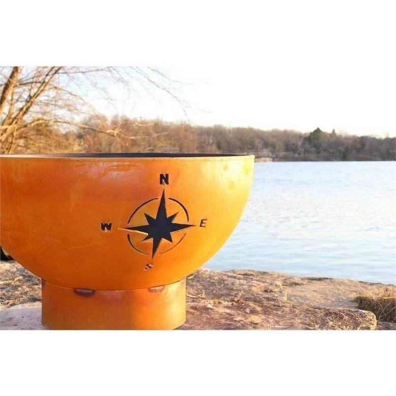 Fire Pit Art - Navigator 36" Carbon Steel Fire Pit - Fire Pit Stock