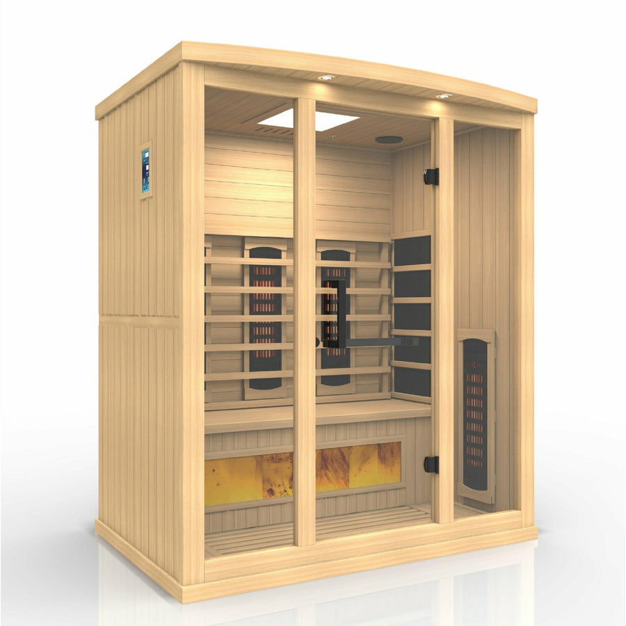 Golden Designs: New 2022 Collection Reserve Edition GDI-8030-02 Full Spectrum with Himalayan Salt Bar - Fire Pit Stock