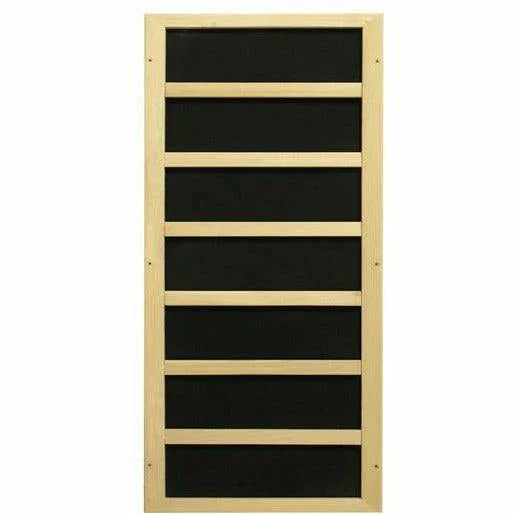 Golden Designs Sauna: Dynamic "Bergamo" 4 Person Low EMF Far Infrared Sauna - DYN-6440-01 - Fire Pit Stock