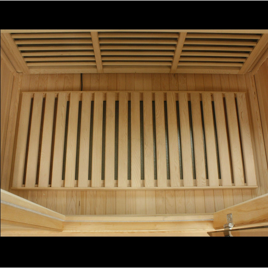 Golden Designs Sauna: Maxxus "Seattle" 2 Person Low EMF FAR Infrared Sauna - MX-J206-01 - Fire Pit Stock