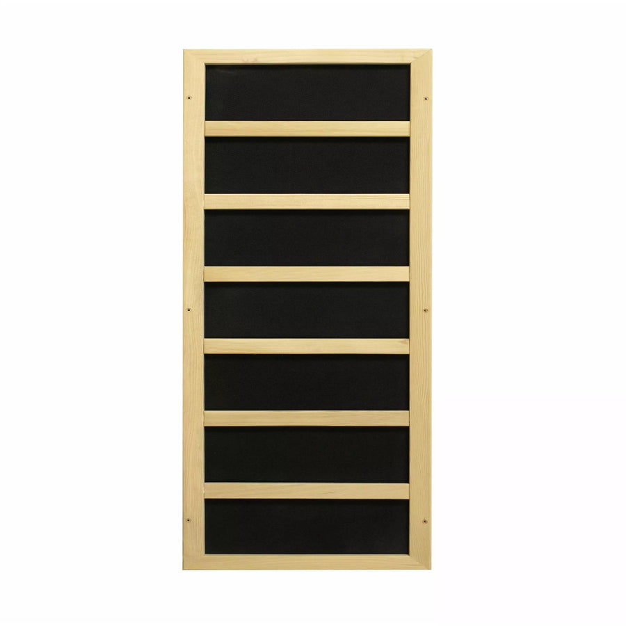 Golden Designs Sauna: Maxxus "Serenity" Dual Tech 2 person Low EMF FAR Infrared Sauna Canadian Hemlock - Fire Pit Stock
